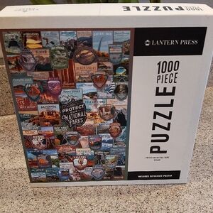 National Parks Puzzle - 1000 Piece, Multicolor